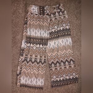 Robert Louis Multicolor Geometric Pants